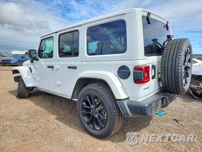 Drugie zdjęcie samochodu z przodu: 2024 JEEP WRANGLER SAHARA 4XE VIN:1C4RJXP62RW224968 - miniatura