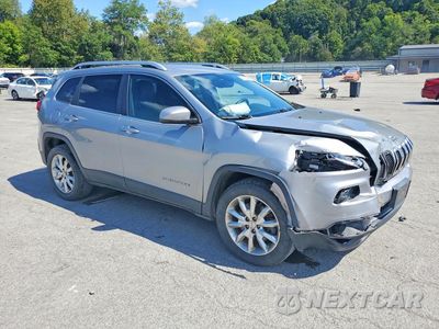 Czwarte zdjęcie samochodu z boku: 2015 JEEP CHEROKEE LIMITED VIN:1C4PJMDS8FW606649 - miniatura