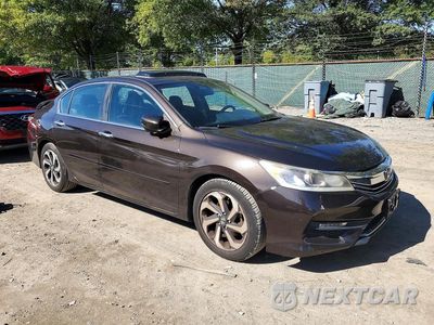 Czwarte zdjęcie samochodu z boku: 2016 HONDA ACCORD EXL VIN:1HGCR2F85GA076167 - miniatura