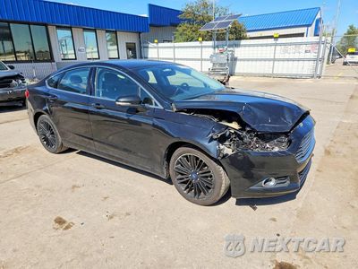 Czwarte zdjęcie samochodu z boku: 2014 FORD FUSION SE VIN:3FA6P0HD2ER351969 - miniatura