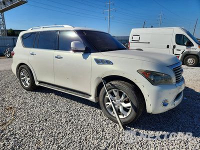 Czwarte zdjęcie samochodu z boku: 2011 INFINITI QX56 BASE VIN:JN8AZ2ND5B9701623 - miniatura