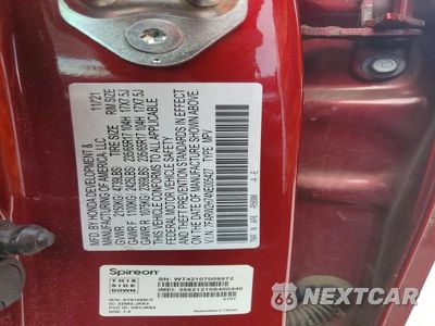 Zdjęcie 12 z 12 samochodu: 2022 HONDA CR-V SE VIN:7FARW2H74NE005427 - miniatura