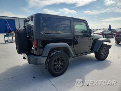 Trzecie zdjęcie samochodu z tyłu: 2015 JEEP WRANGLER SPORT VIN:1C4AJWAG9FL728729 - miniatura