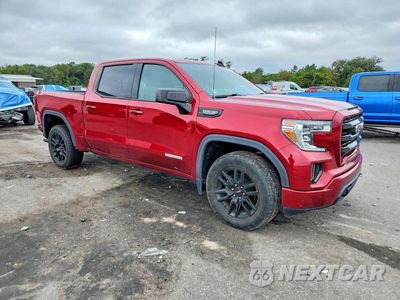 Czwarte zdjęcie samochodu z boku: 2020 GMC SIERRA K1500 ELEVATION VIN:1GTU9CED6LZ319178 - miniatura