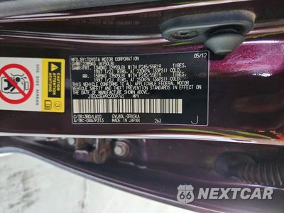 Zdjęcie 13 z 13 samochodu: 2012 TOYOTA HIGHLANDER HYBRID LIMITED VIN:JTEDC3EH9C2009762 - miniatura