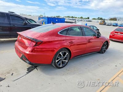Trzecie zdjęcie samochodu z tyłu: 2021 HYUNDAI SONATA N LINE VIN:5NPEJ4J24MH063668 - miniatura