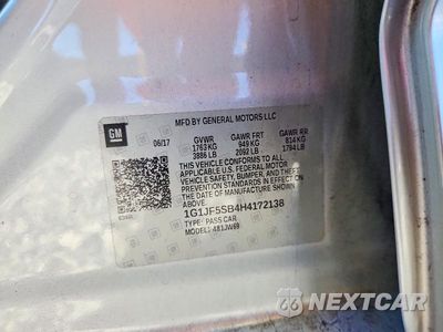 Zdjęcie 12 z 12 samochodu: 2017 CHEVROLET SONIC PREMIER VIN:1G1JF5SB4H4172138 - miniatura