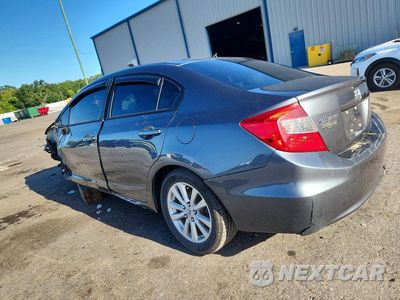 Drugie zdjęcie samochodu z przodu: 2012 HONDA CIVIC EX VIN:19XFB2F86CE103285 - miniatura