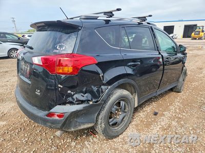 Trzecie zdjęcie samochodu z tyłu: 2013 TOYOTA RAV4 LE VIN:2T3BFREV3DW037156 - miniatura