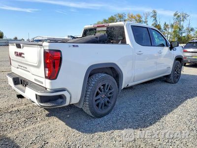 Trzecie zdjęcie samochodu z tyłu: 2022 GMC SIERRA LIMITED K1500 ELEVATION VIN:1GTU9CET3NZ232428 - miniatura