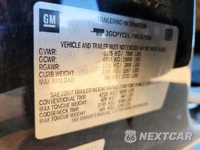Zdjęcie 12 z 12 samochodu: 2021 CHEVROLET SILVERADO VIN:3GCPYCEL7MG167694 - miniatura