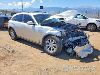 Czwarte zdjęcie samochodu z boku: 2006 INFINITI FX35 BASE VIN:JNRAS08W76X210120 - miniatura