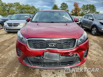 Piąte zdjęcie samochodu w środku: 2019 KIA SORENTO LX V6 VIN:5XYPGDA51KG560067 - miniatura
