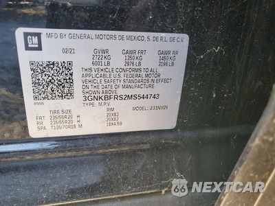 Zdjęcie 13 z 13 samochodu: 2021 CHEVROLET BLAZER PREMIER VIN:3GNKBFRS2MS544743 - miniatura
