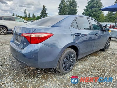 Trzecie zdjęcie samochodu z tyłu: 2017 TOYOTA COROLLA LE VIN:2T1BURHE7HC791291 - miniatura