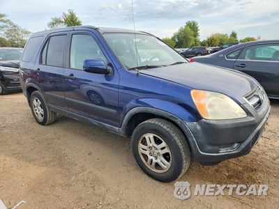 Czwarte zdjęcie samochodu z boku: 2004 HONDA CR-V EX VIN:JHLRD78844C017146 - miniatura