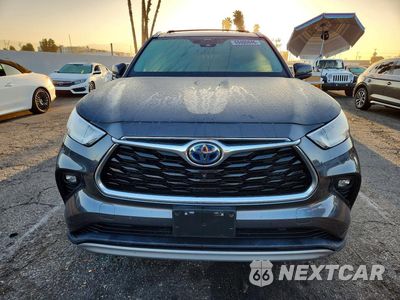 Piąte zdjęcie samochodu w środku: 2020 TOYOTA HIGHLANDER HYBRID PLATINUM VIN:5TDEBRCH2LS000962 - miniatura