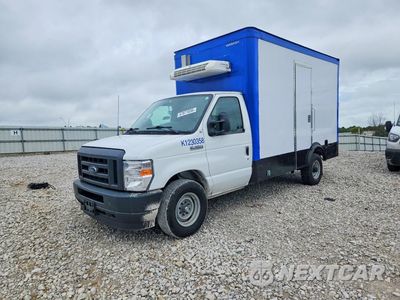 2023 FORD E350 REFRIGERATED BOX TRUCK 1FDWE3FK1PDD32050 - główne zdjęcie licytacji z USA - miniatura