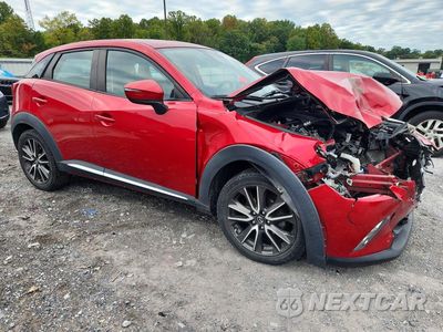 Czwarte zdjęcie samochodu z boku: 2017 MAZDA CX-3 GRAND TOURING VIN:JM1DKDD73H0160394 - miniatura