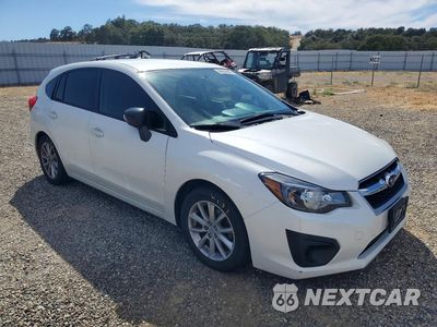 Czwarte zdjęcie samochodu z boku: 2014 SUBARU IMPREZA PREMIUM VIN:JF1GPAC62EH340037 - miniatura