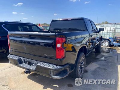 Trzecie zdjęcie samochodu z tyłu: 2023 CHEVROLET SILVERADO C1500 CUSTOM VIN:3GCPABEK2PG206217 - miniatura