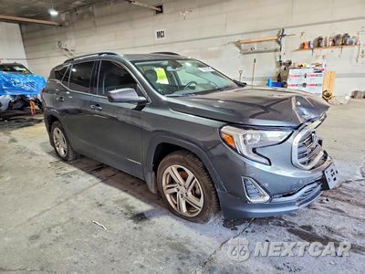 Czwarte zdjęcie samochodu z boku: 2019 GMC TERRAIN VIN:3GKALTEX5KL138775 - miniatura