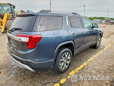 Trzecie zdjęcie samochodu z tyłu: 2020 GMC ACADIA SLE VIN:1GKKNKLS1LZ176885 - miniatura