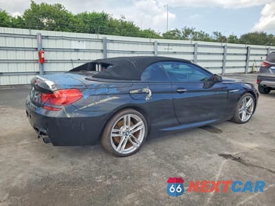 Trzecie zdjęcie samochodu z tyłu: 2014 BMW 640 I VIN:WBALW7C59EDX59092 - miniatura