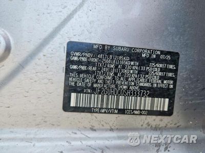 Zdjęcie 14 z 14 samochodu: 2025 SUBARU CROSSTREK PREMIUM VIN:JF2GUHDC0SH333732 - miniatura