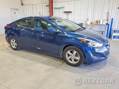 Czwarte zdjęcie samochodu z boku: 2014 HYUNDAI ELANTRA SE VIN:KMHDH4AE6EU191320 - miniatura