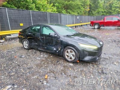 Czwarte zdjęcie samochodu z boku: 2022 HYUNDAI ELANTRA SE VIN:KMHLL4AGXNU225755 - miniatura