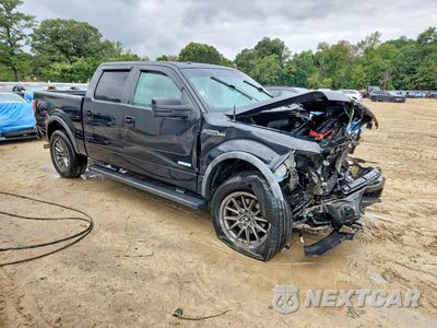 Czwarte zdjęcie samochodu z boku: 2014 FORD F150 SUPERCREW VIN:1FTFW1ET9EFC64288 - miniatura