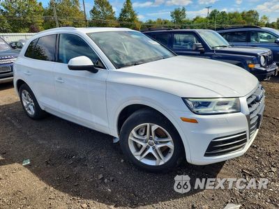 Czwarte zdjęcie samochodu z boku: 2018 AUDI Q5 PREMIUM PLUS VIN:WA1BNAFY7J2168232 - miniatura