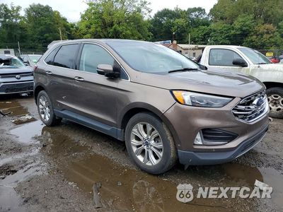 Czwarte zdjęcie samochodu z boku: 2019 FORD EDGE TITANIUM VIN:2FMPK4K97KBB35839 - miniatura