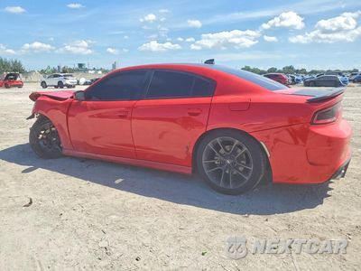 Drugie zdjęcie samochodu z przodu: 2021 DODGE CHARGER R/T VIN:2C3CDXCT4MH682080 - miniatura