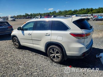 Drugie zdjęcie samochodu z przodu: 2016 TOYOTA HIGHLANDER XLE VIN:5TDJKRFH7GS283357 - miniatura