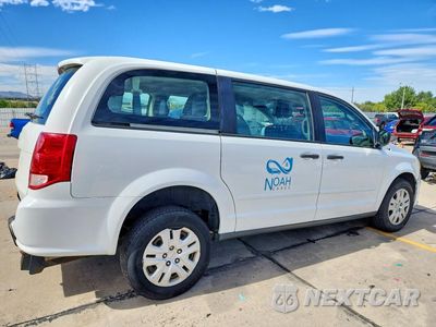 Trzecie zdjęcie samochodu z tyłu: 2014 DODGE GRAND CARAVAN SE VIN:2C4RDGBG7ER167693 - miniatura