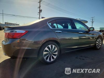 Trzecie zdjęcie samochodu z tyłu: 2014 HONDA ACCORD TOURING HYBRID VIN:1HGCR6F71EA004829 - miniatura