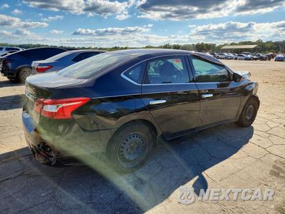 Trzecie zdjęcie samochodu z tyłu: 2019 NISSAN SENTRA S VIN:3N1AB7AP2KY330043 - miniatura