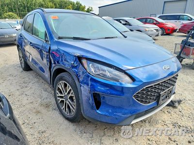 Czwarte zdjęcie samochodu z boku: 2022 FORD ESCAPE SEL VIN:1FMCU9H99NUA00311 - miniatura