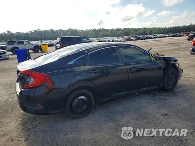 Trzecie zdjęcie samochodu z tyłu: 2018 HONDA CIVIC LX VIN:19XFC2F56JE030855 - miniatura
