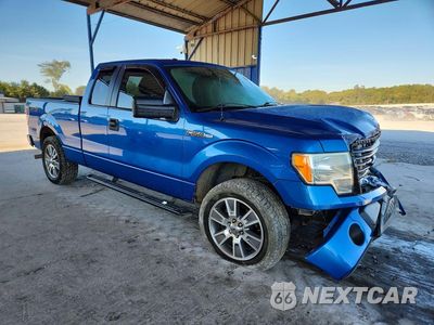 Czwarte zdjęcie samochodu z boku: 2014 FORD F150 SUPER CAB VIN:1FTFX1CFXEFC12663 - miniatura
