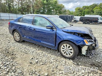 Czwarte zdjęcie samochodu z boku: 2013 VOLKSWAGEN JETTA SE VIN:3VWDP7AJ4DM447010 - miniatura