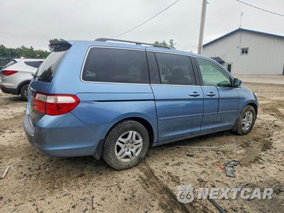 Trzecie zdjęcie samochodu z tyłu: 2007 HONDA ODYSSEY EXL VIN:5FNRL38657B001455 - miniatura