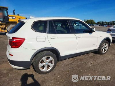 Trzecie zdjęcie samochodu z tyłu: 2011 BMW X3 XDRIVE28I VIN:5UXWX5C55BL703443 - miniatura