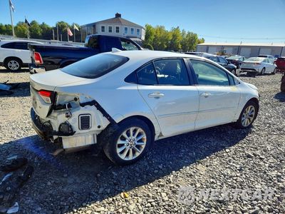 Trzecie zdjęcie samochodu z tyłu: 2020 TOYOTA COROLLA LE VIN:JTDHPRAE8LJ051564 - miniatura