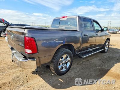 Trzecie zdjęcie samochodu z tyłu: 2018 RAM 1500 SLT VIN:3C6RR7LG5JG203369 - miniatura