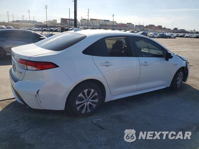 Trzecie zdjęcie samochodu z tyłu: 2020 TOYOTA COROLLA LE VIN:JTDEBRBE9LJ020680 - miniatura