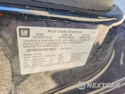 Zdjęcie 14 z 14 samochodu: 2007 CADILLAC ESCALADE LUXURY VIN:1GYFK63837R218457 - miniatura