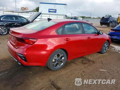 Trzecie zdjęcie samochodu z tyłu: 2020 KIA FORTE LXS VIN:3KPF24AD7LE248397 - miniatura